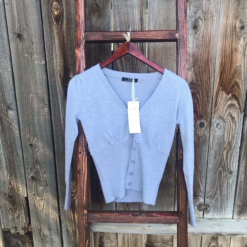 Grey Cardigan